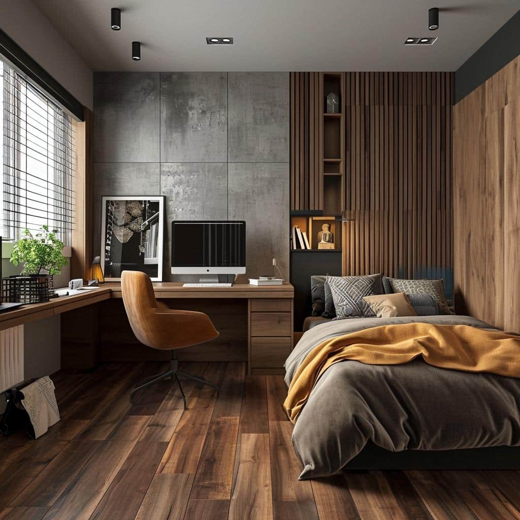 escritorio pequeno vs escritorio grande no quarto