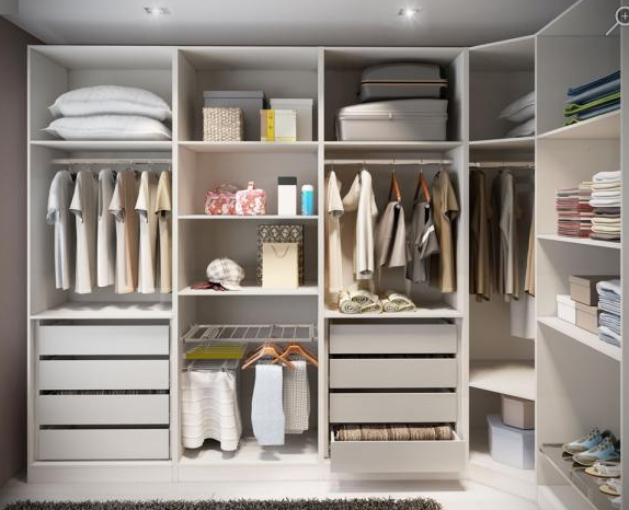 quarto de casal planejado moderno