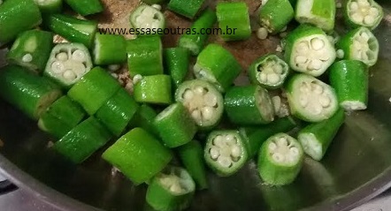 quiabo pode congelar