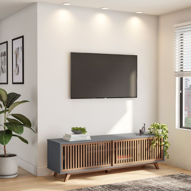 rack com portas de correr