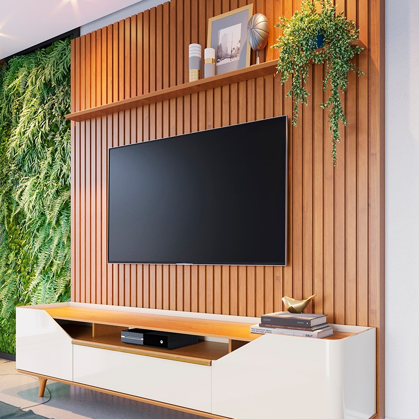 Guia Completo: Rack Suspenso vs. Rack de Chão para sua Sala