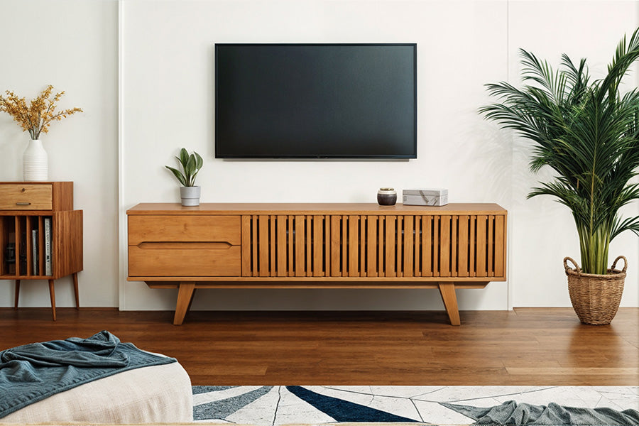 Rack com Painel Integrado: Vantagens e Modelos para TVs de Grande Porte