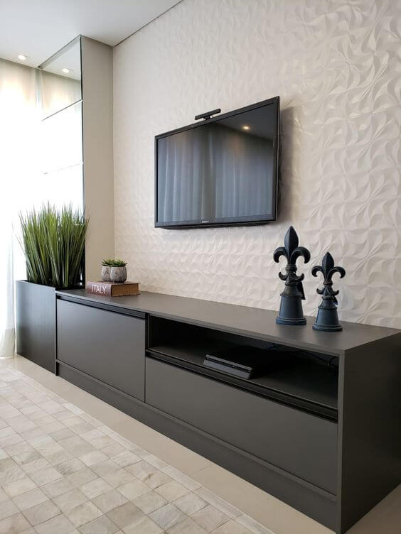 Racks com painel: a solução perfeita para salas amplas