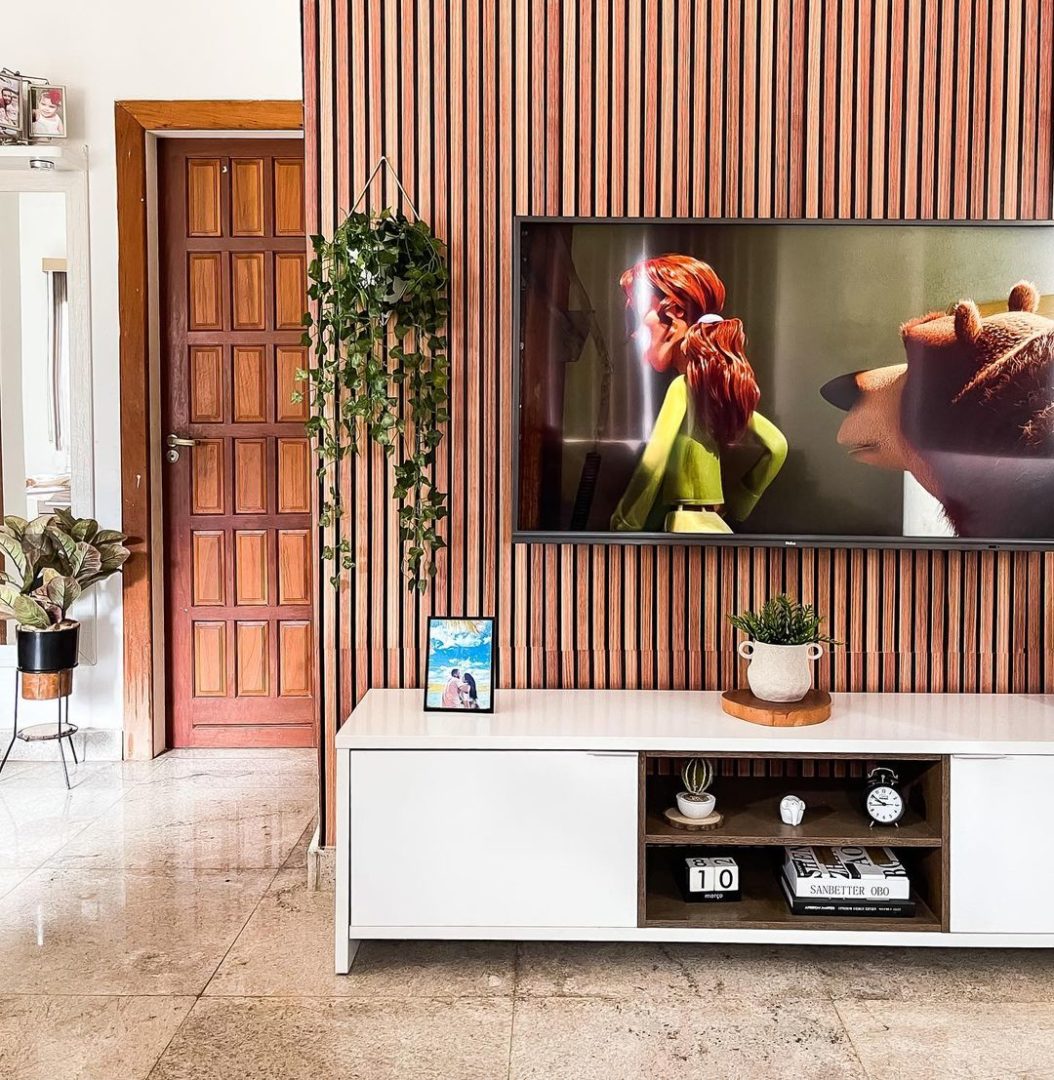 Racks tipo bancada: elegância e funcionalidade para sua sala