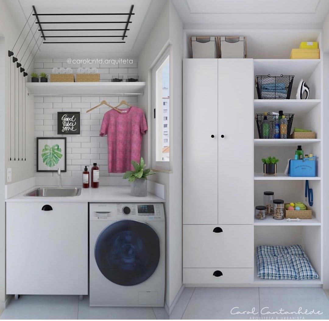 rea de servio pequena