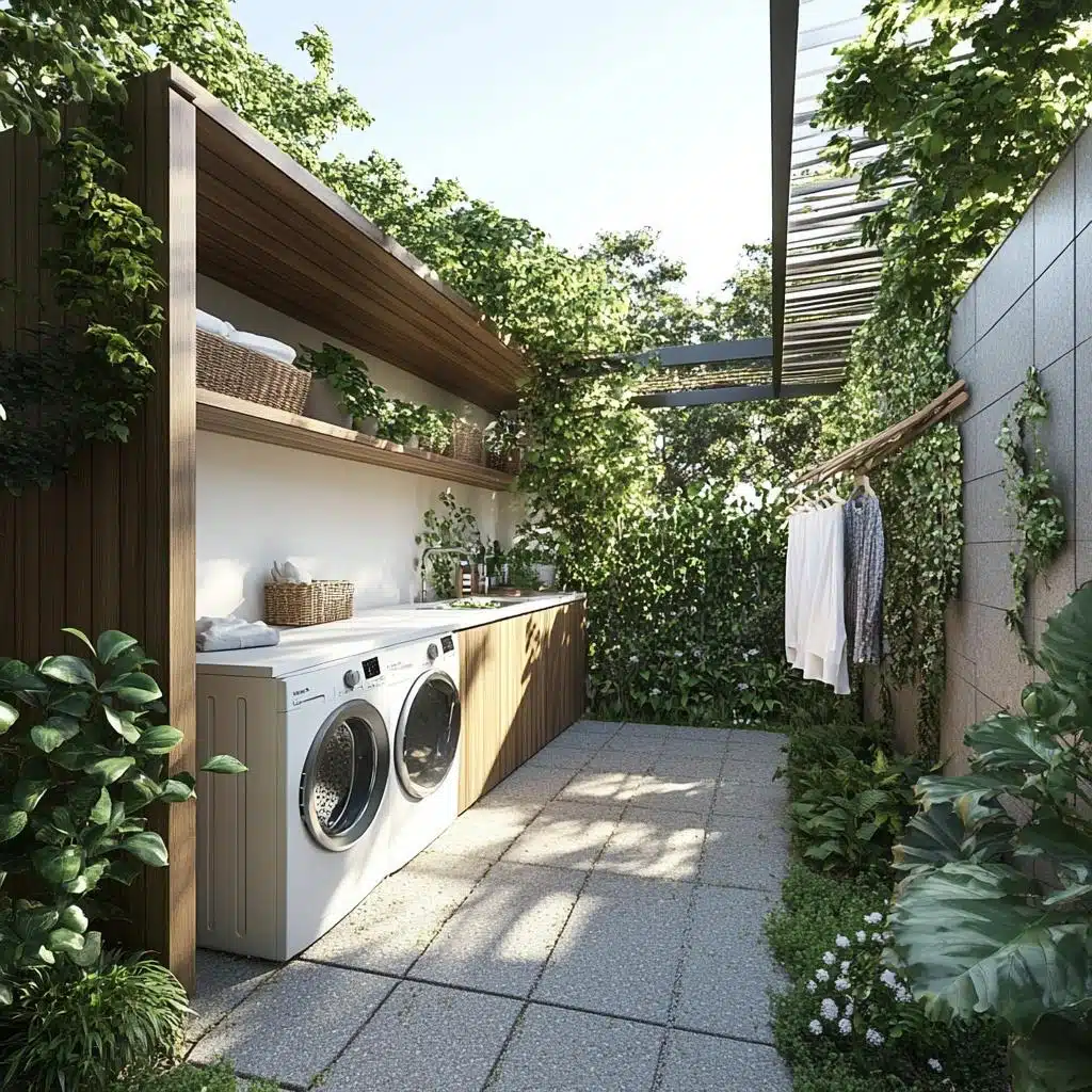 ideias de decoração para área de serviço pequena