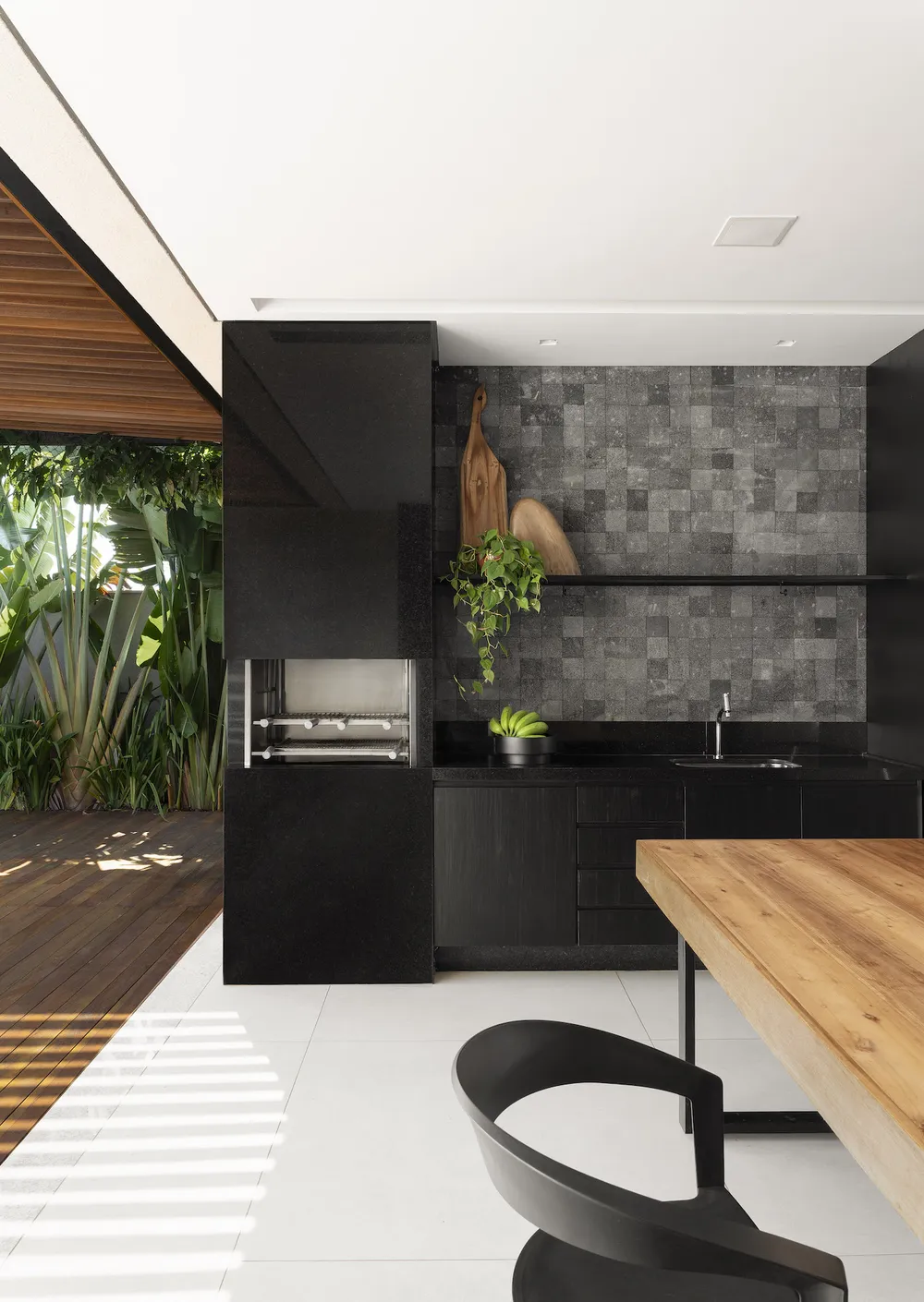 reforma area externa churrasqueira