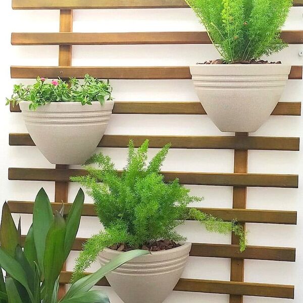 ideias de jardim vertical para sala pequena