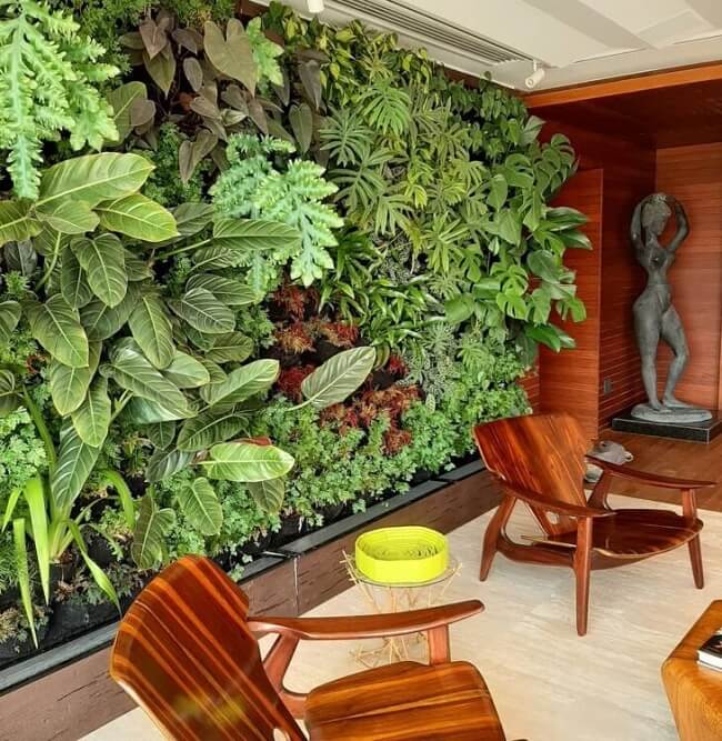 erros comuns ao montar jardim vertical interno