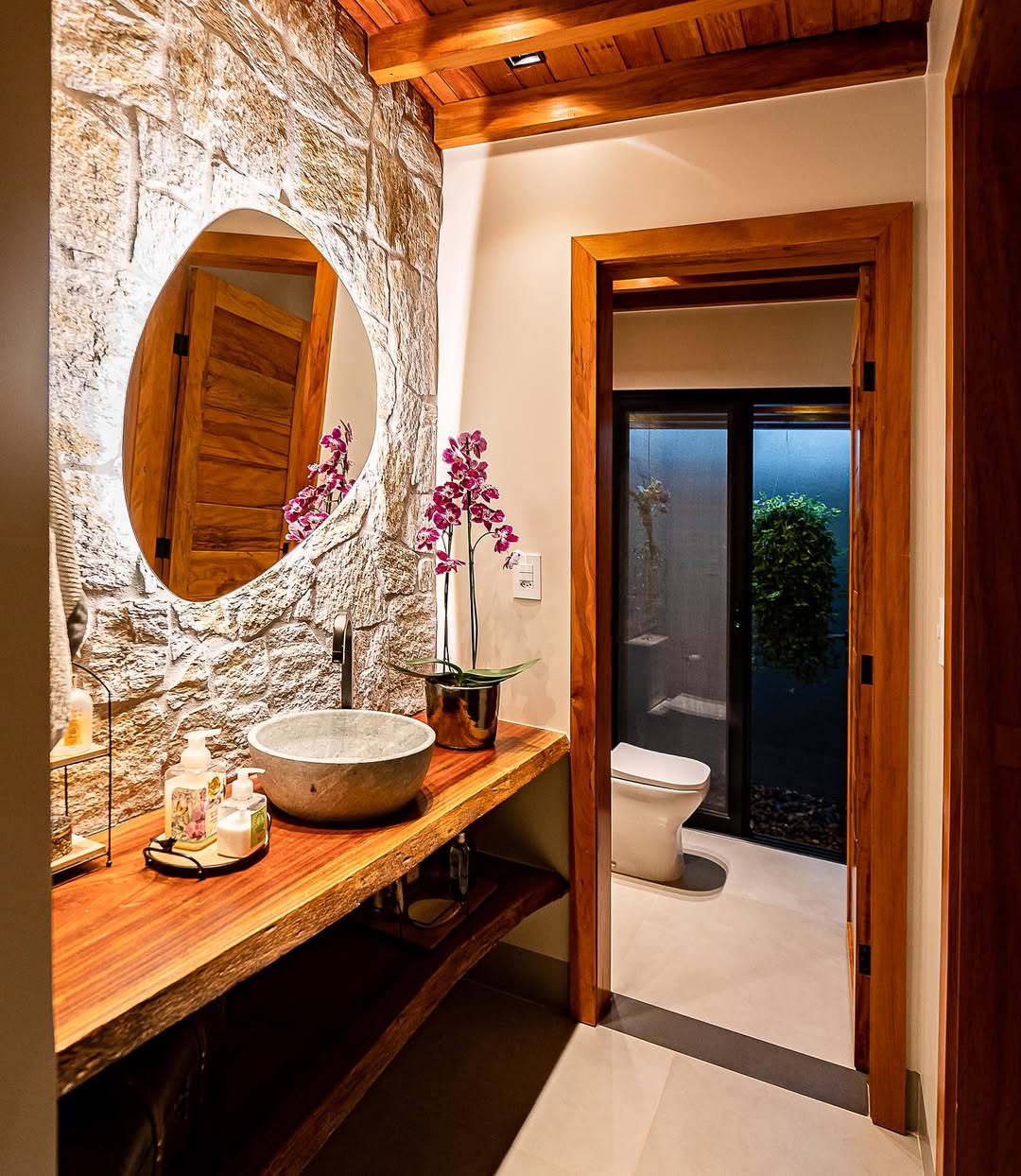 revestimento de parede de espelho