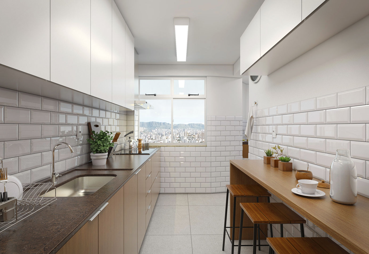 Azulejo de Metrô na Cozinha: Guia Completo de Aplicação e Estilos