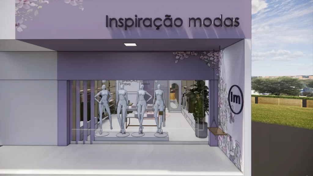 revestimento para fachada de loja