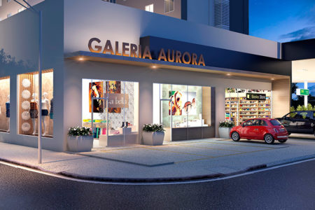 revestimento para fachada de loja