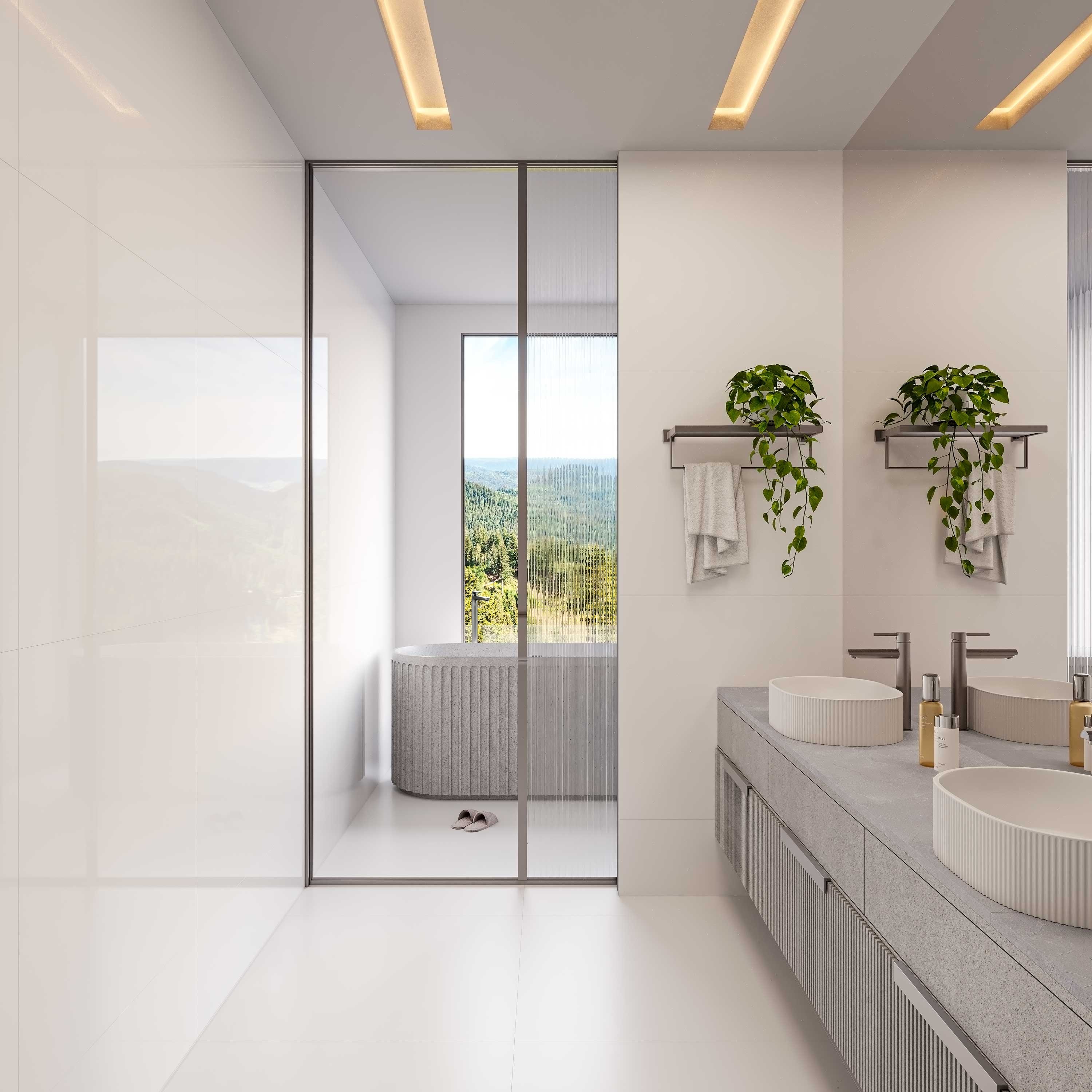 revestimentos para banheiro pequeno 4m² inspiração