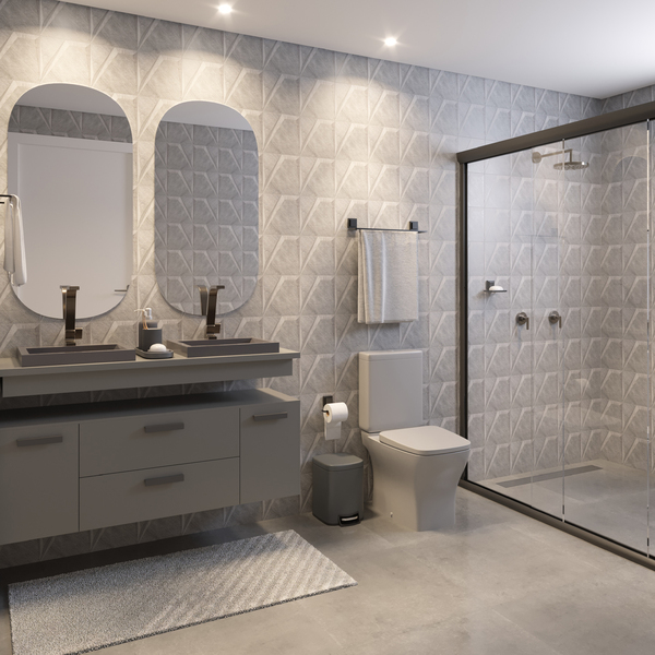 erros comuns ao escolher revestimento banheiro pequeno