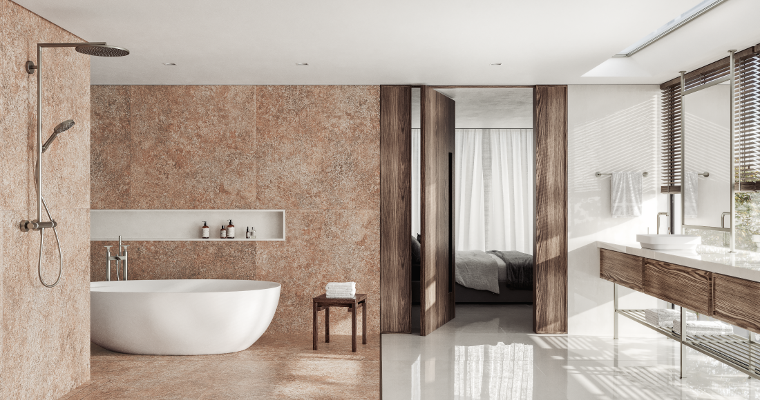 porcelanato vs cerâmica para banheiro 4m²