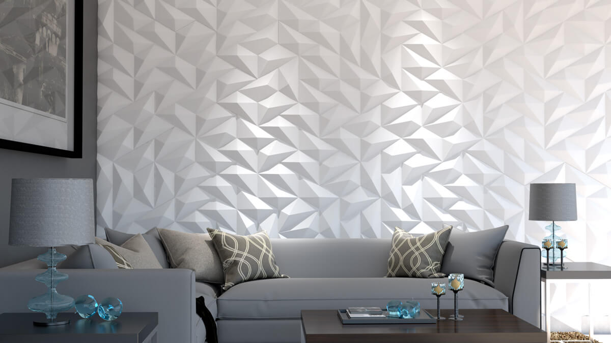 10 ideias criativas revestimento parede sala