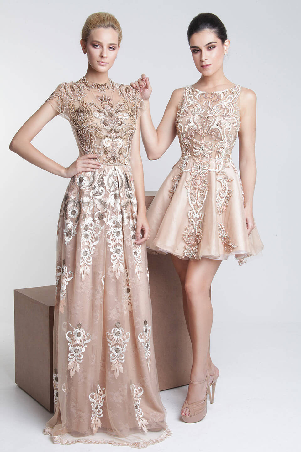 comprimento ideal vestido longo formatura convidada