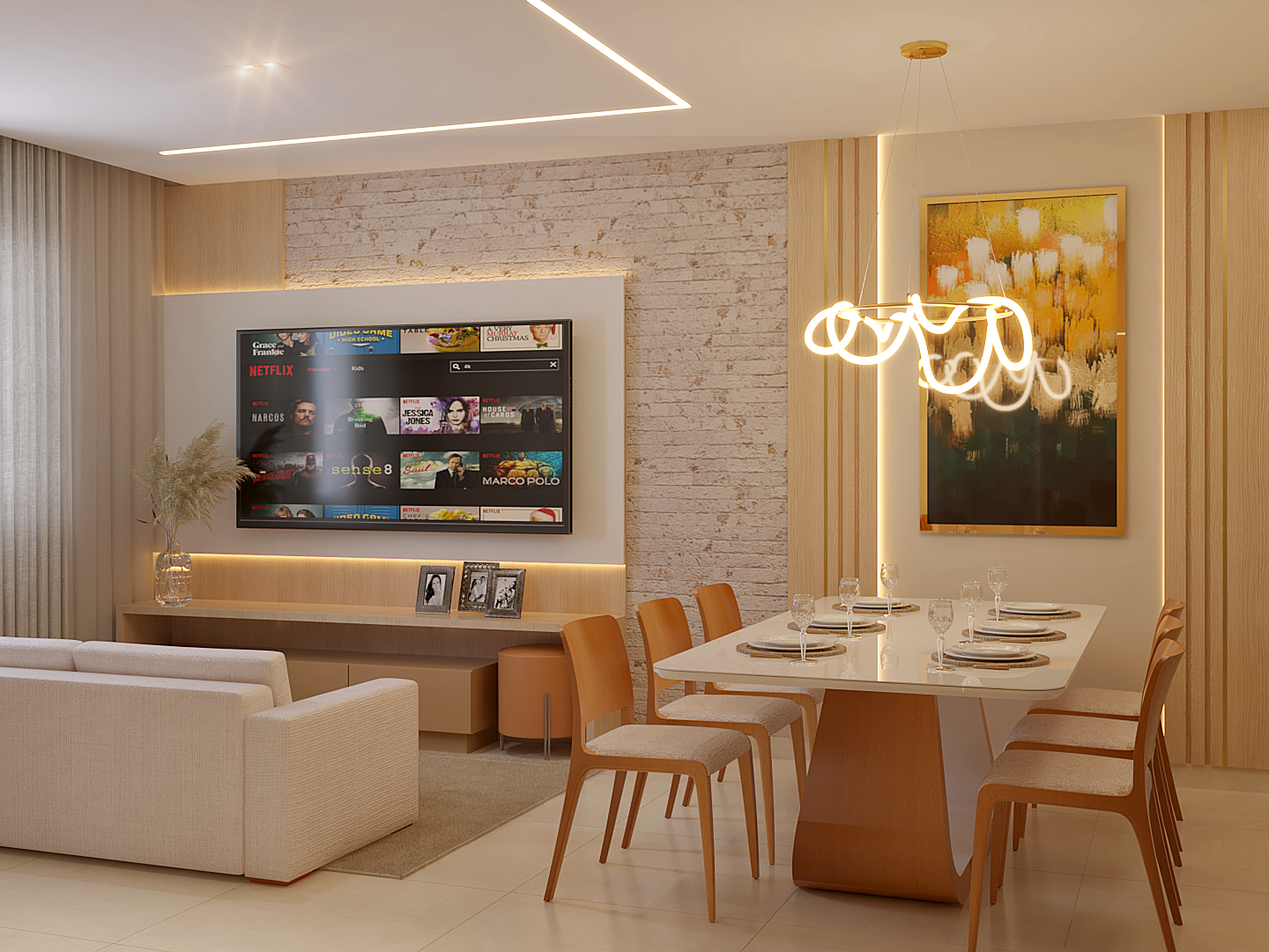 Soluções Criativas para Dividir Ambientes sem Paredes