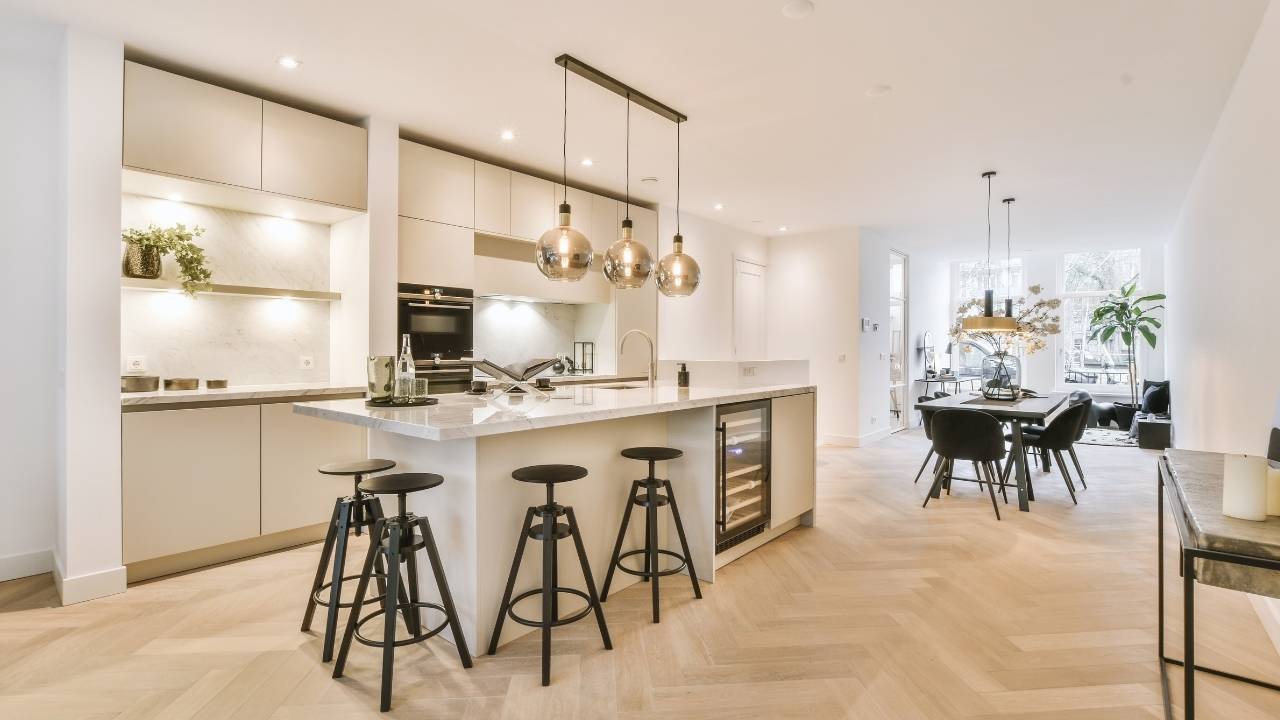 Cores e Texturas: Harmonizando Sala e Cozinha no Conceito Aberto