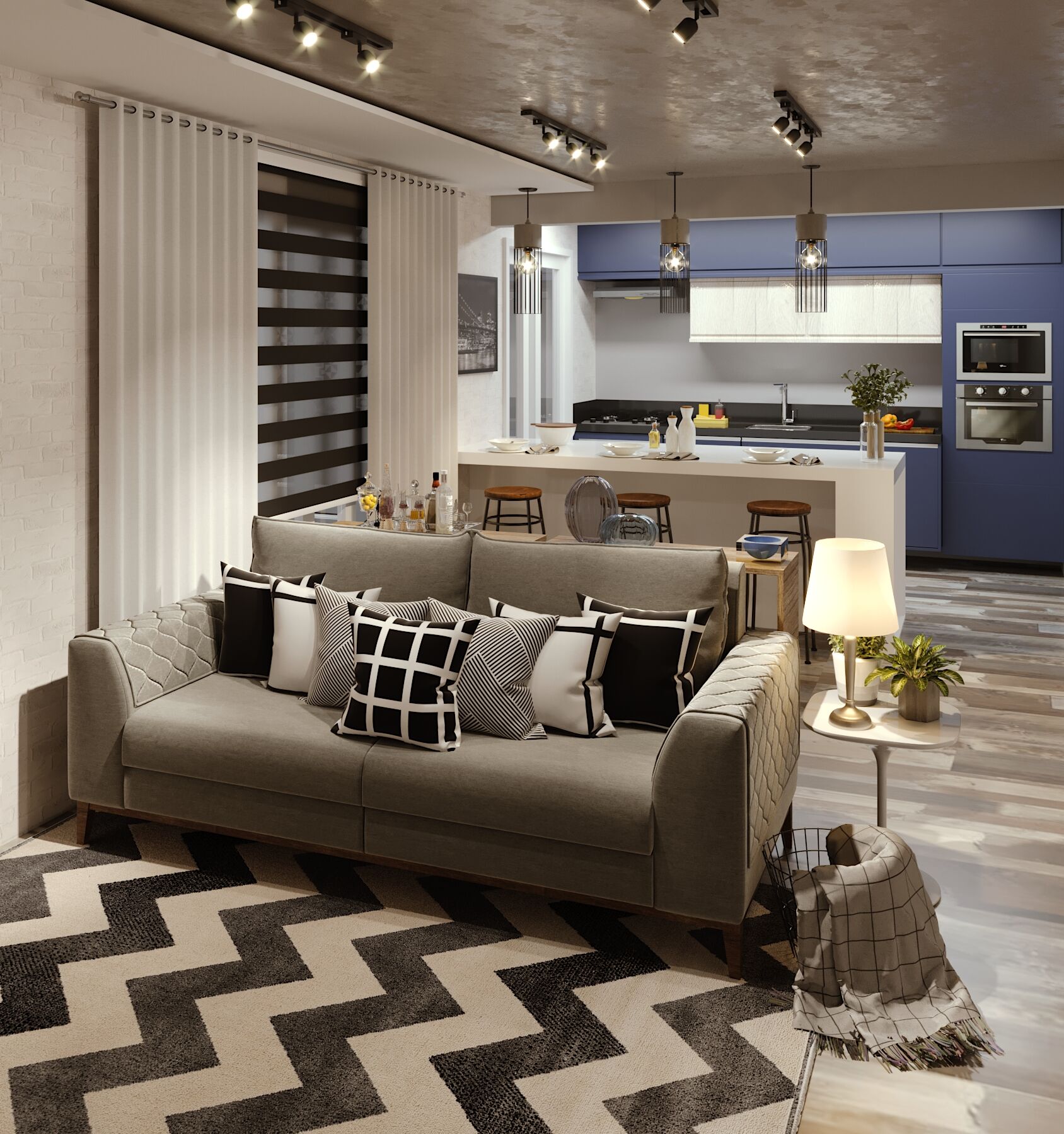 Cozinha Americana: Vantagens