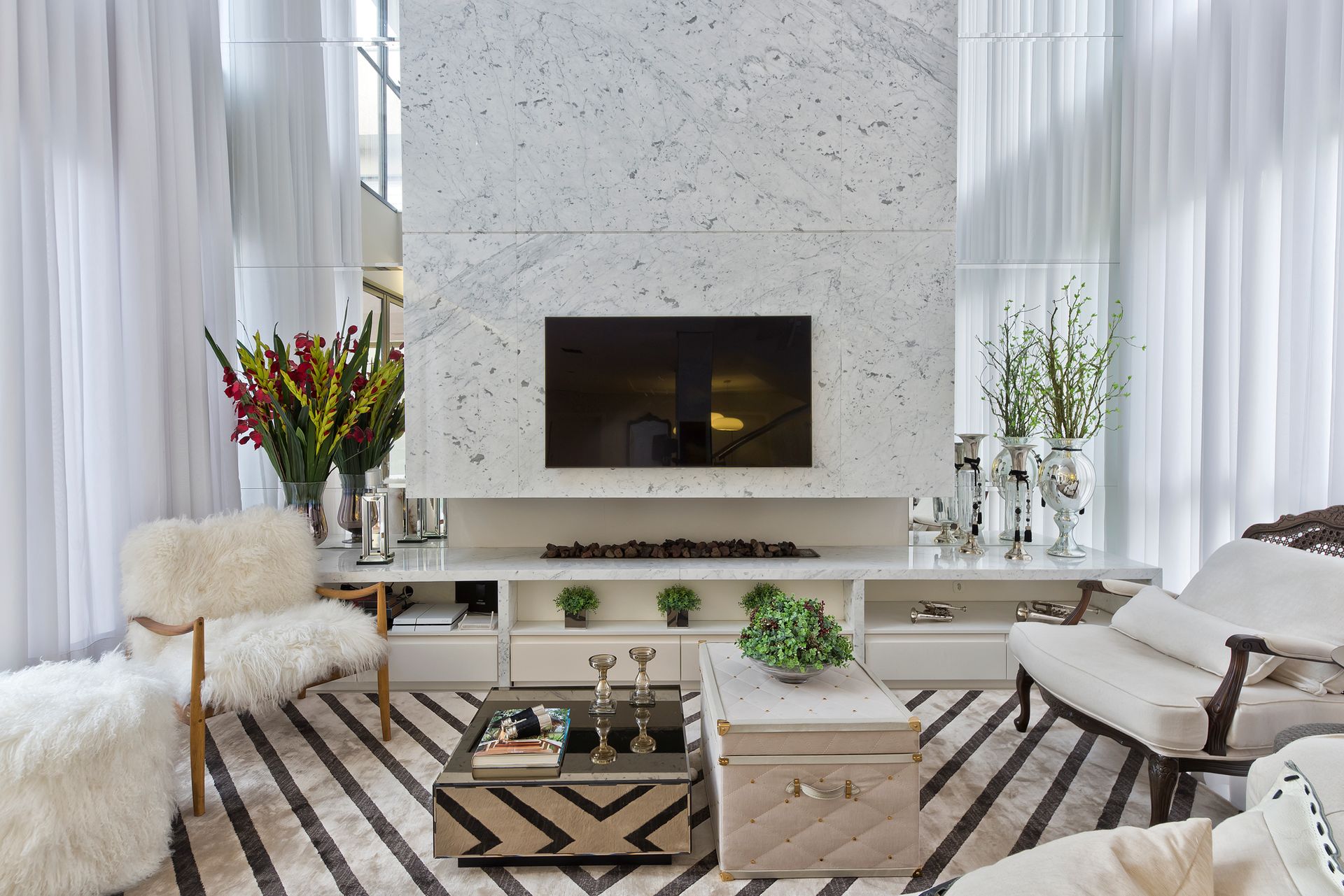 Porcelanato na Lareira: Estilos e Vantagens para sua Casa