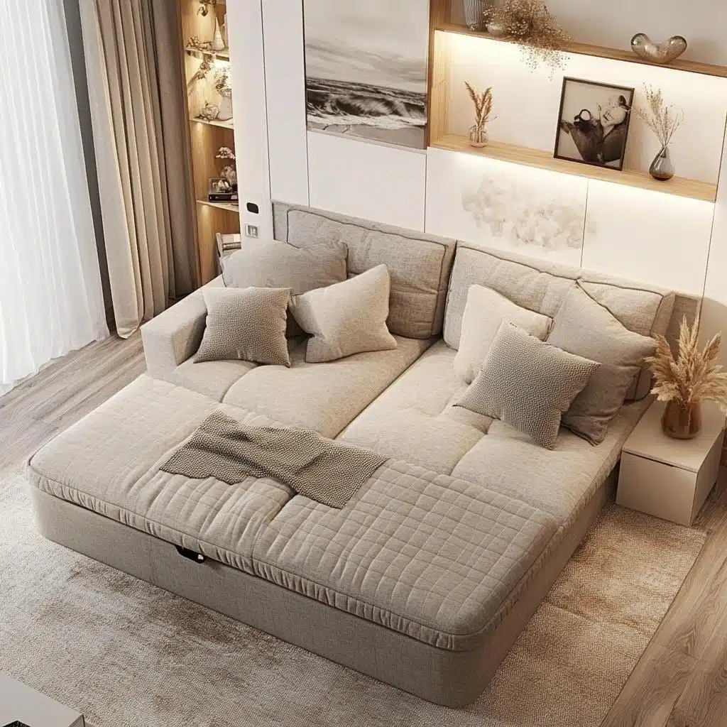 sofa cama barato para sala de estar onde comprar