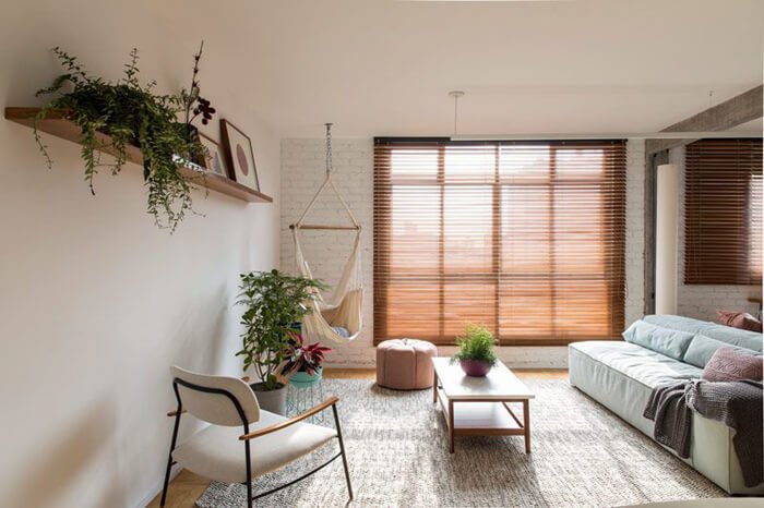 sala de estar escandinava vs sala de estar moderna