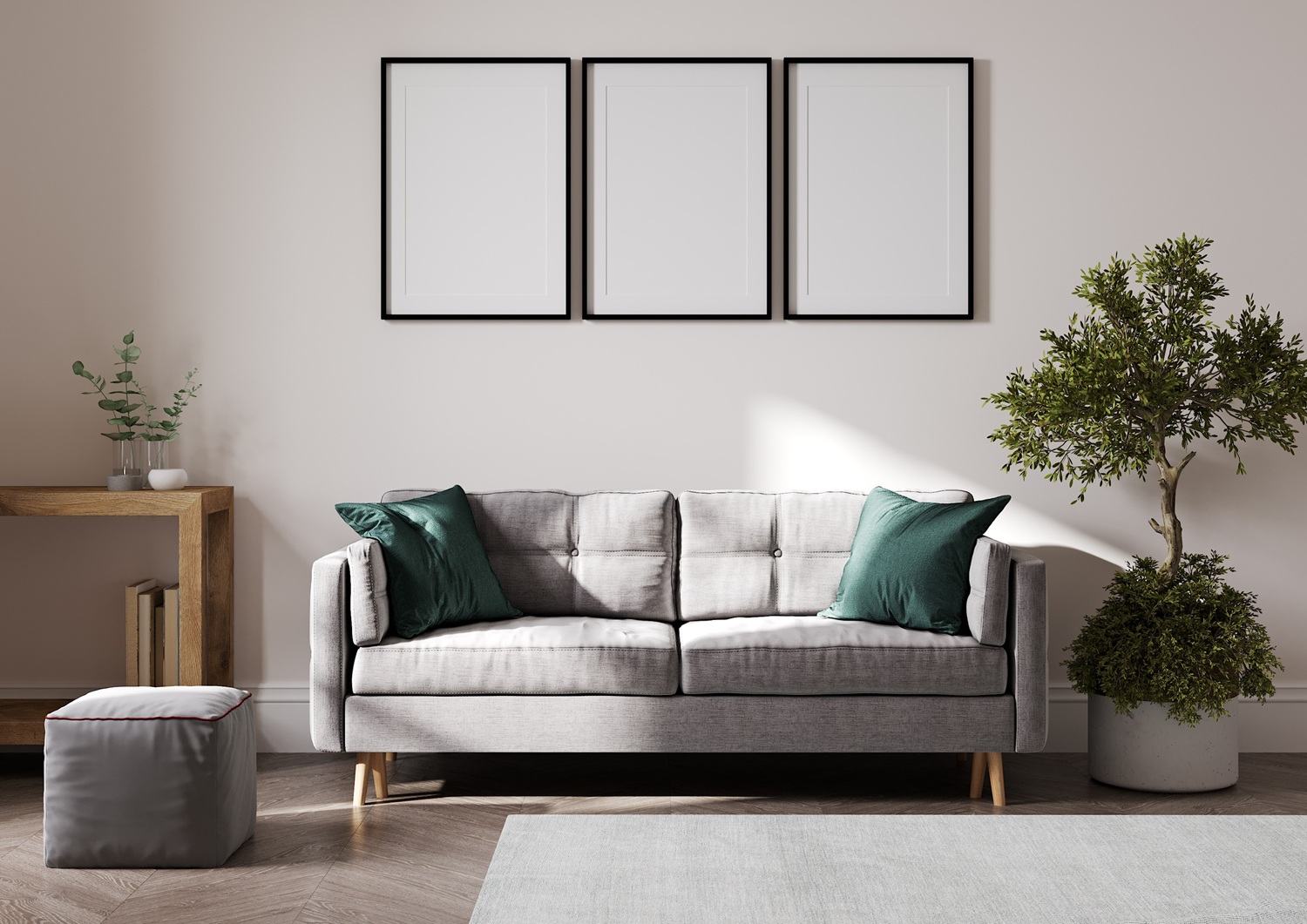 ideias sala estar minimalista pequena