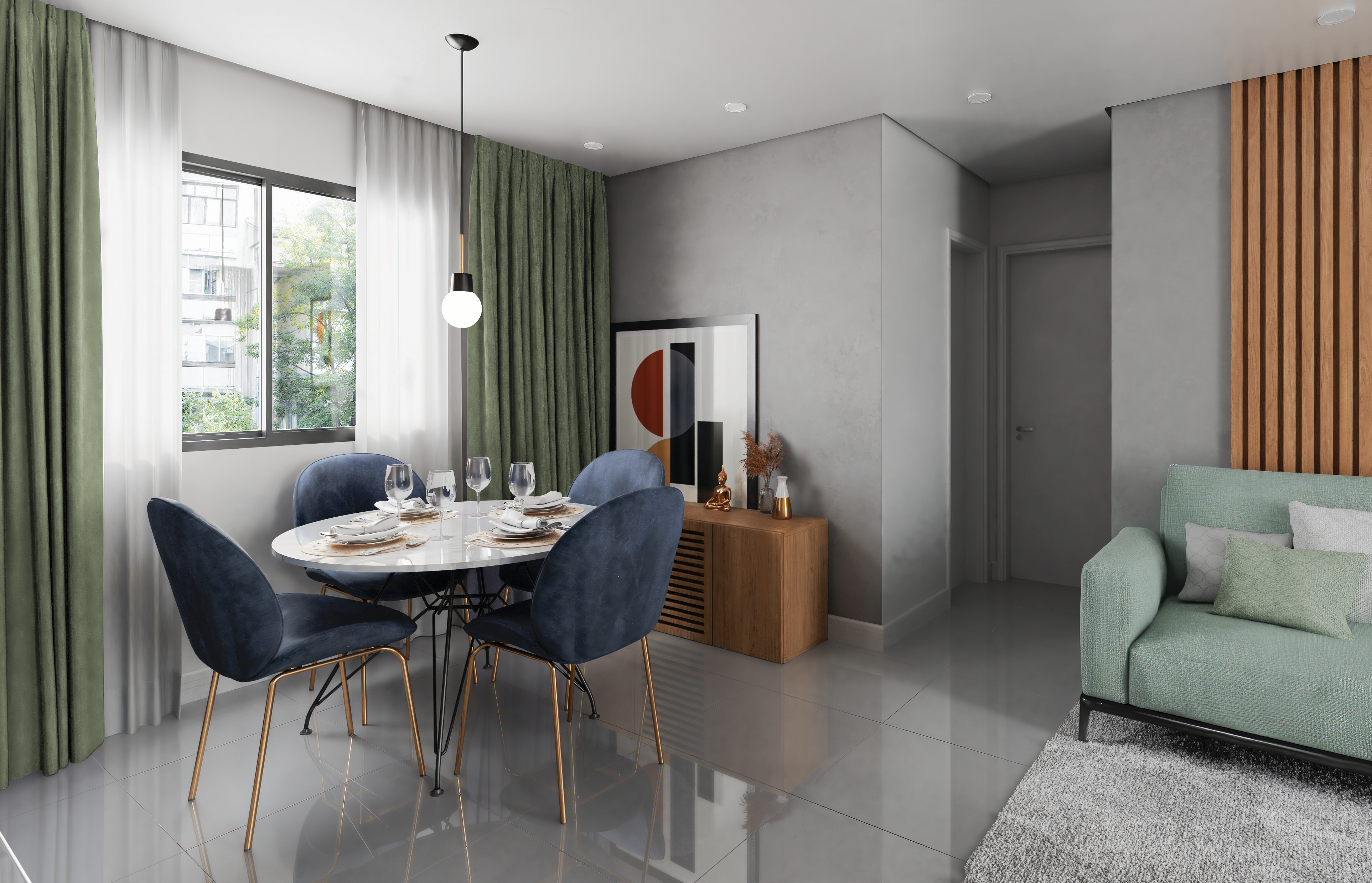 As Melhores Mesas Redondas para Salas de Jantar Pequenas