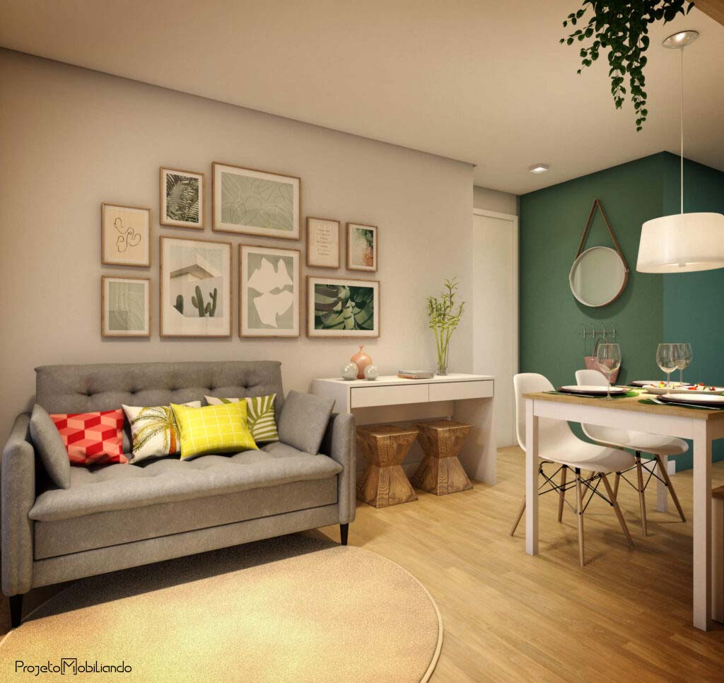 Cores que Transformam: Paletas para Salas de Jantar Compactas