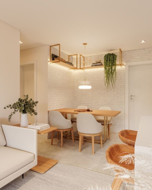 Iluminação Estratégica para Salas de Jantar Pequenas e Aconchegantes