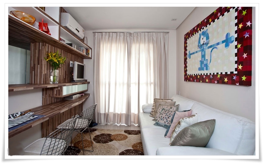 Verticalização Inteligente: Prateleiras e Nichos para Salas Pequenas