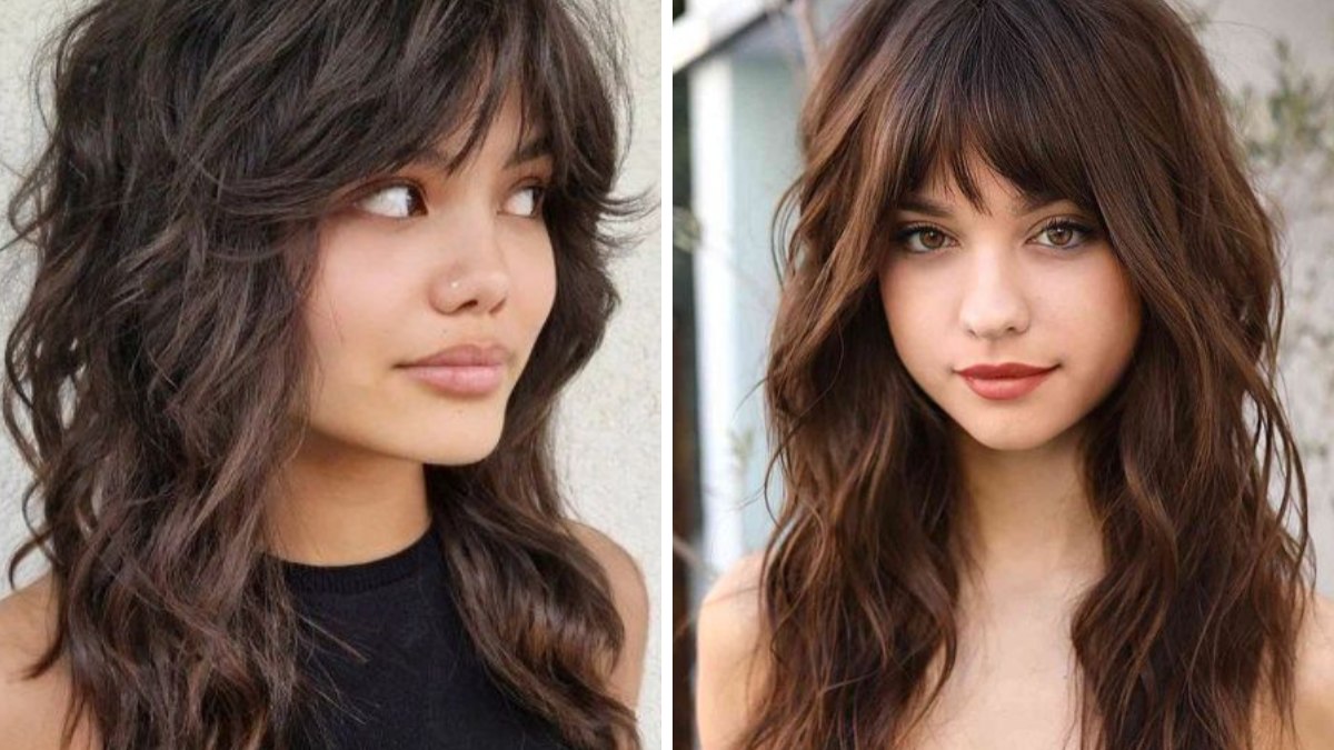 shaggy hair vs wolf cut qual a diferença