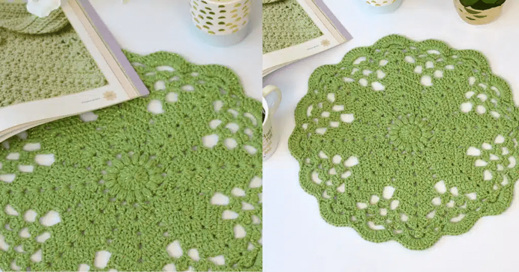 erros comuns ao lavar sousplat de crochê