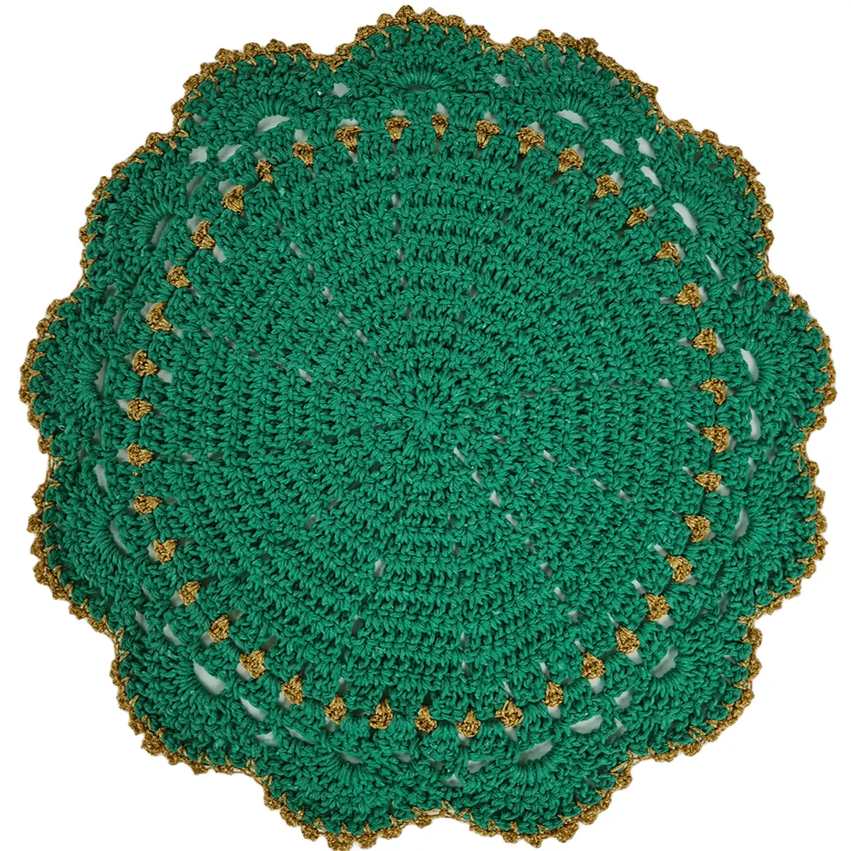 erros comuns ao lavar sousplat de crochê