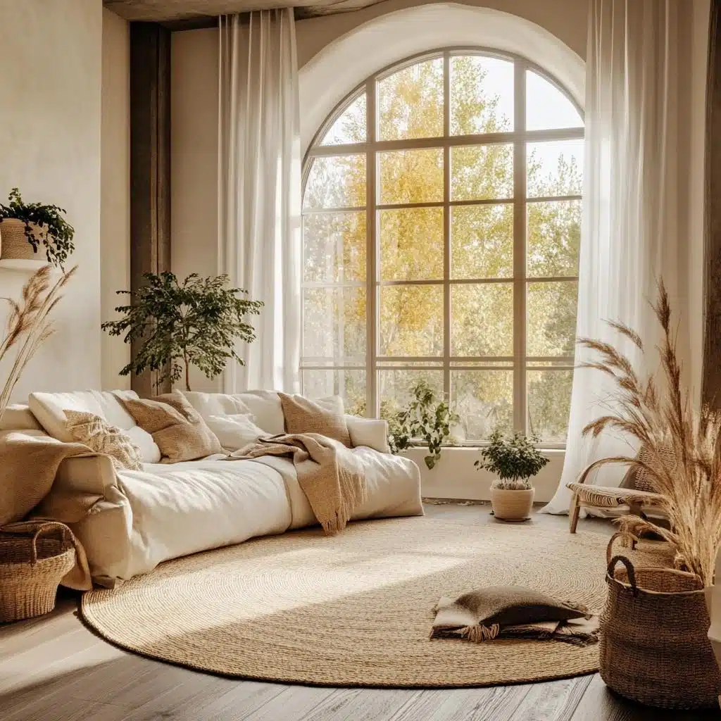 Guia completo: Como escolher o tamanho ideal do tapete redondo para sua sala