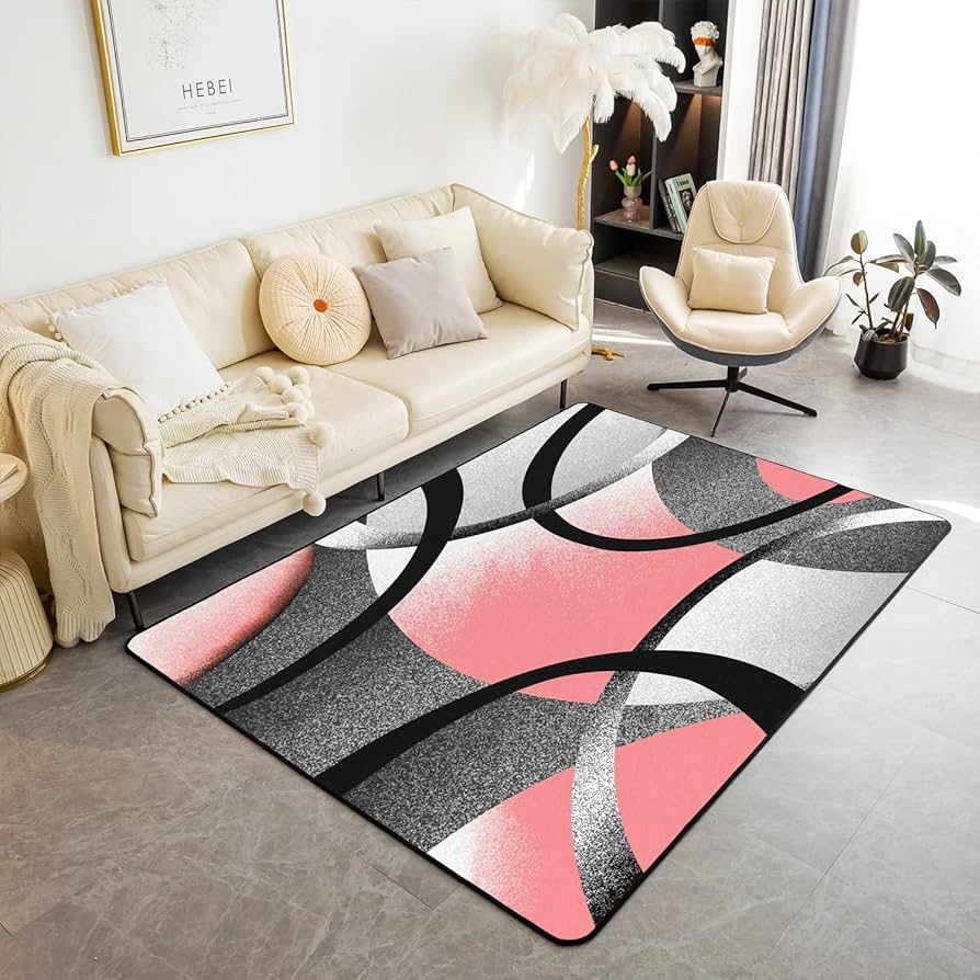 tapete geometrico shaggy ou fibra natural qual o melhor