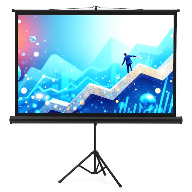 As Melhores Telas de Projeção Portáteis para Apresentações