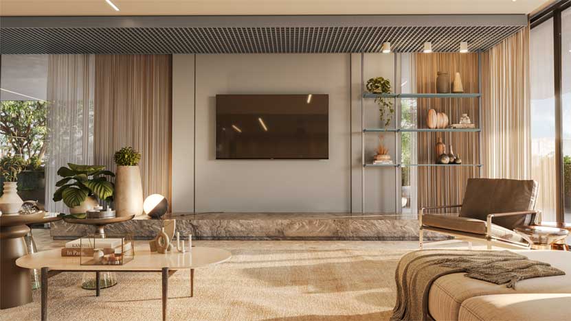 Como aplicar o Color Drenching na sua sala de estar em 2026