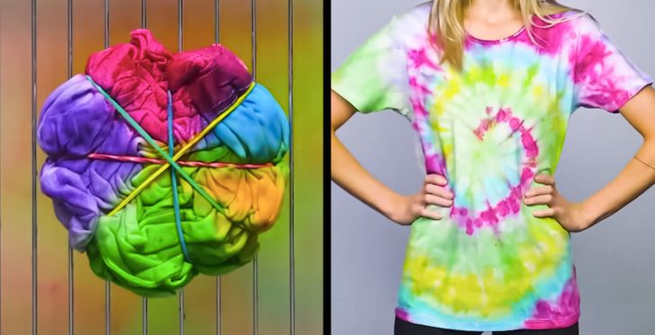 como tingir camiseta tie dye preta