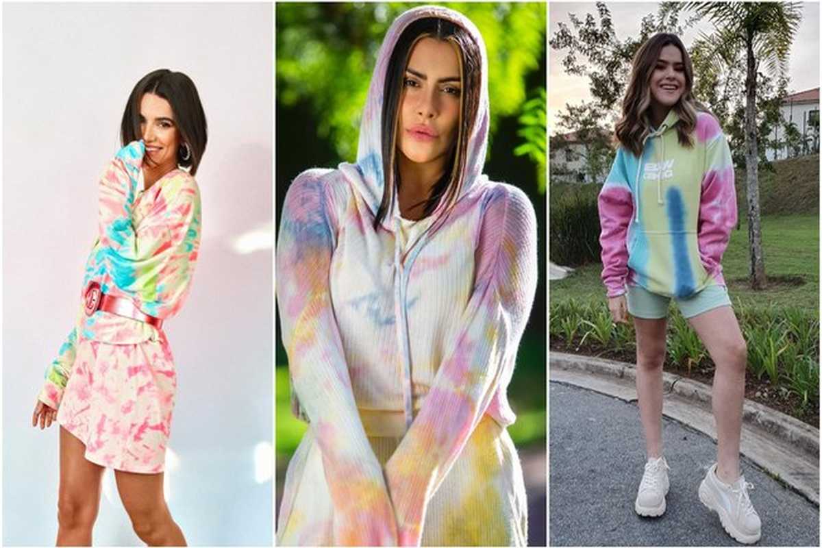 inspirações de looks com tie dye para o verão