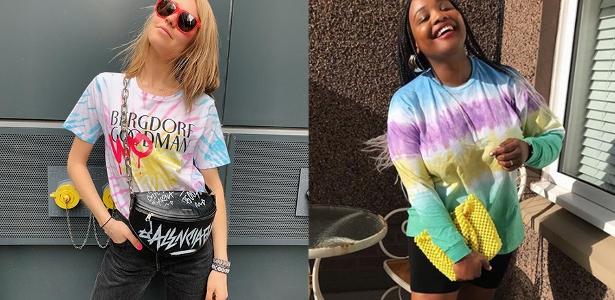 tie dye vs estampa floral qual escolher