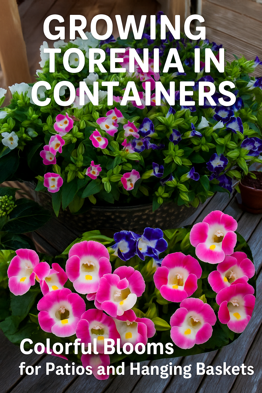 erros comuns ao cuidar de torenia