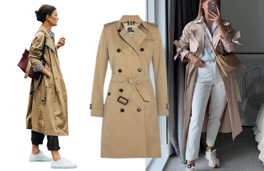 trench coat como usar