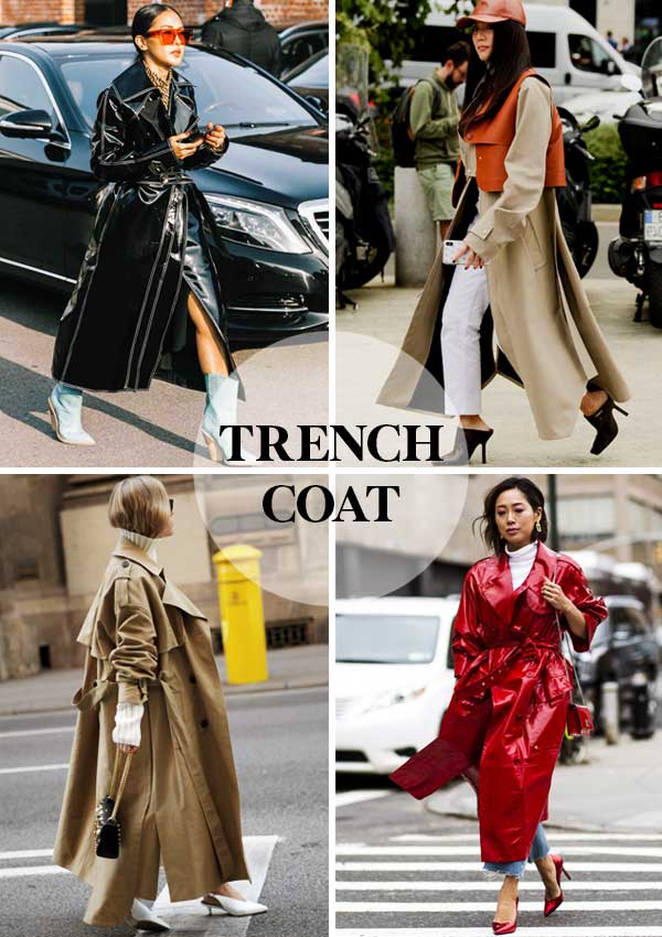 trench coat como usar