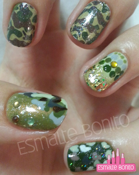 quanto custa fazer unha decorada camuflada no salão