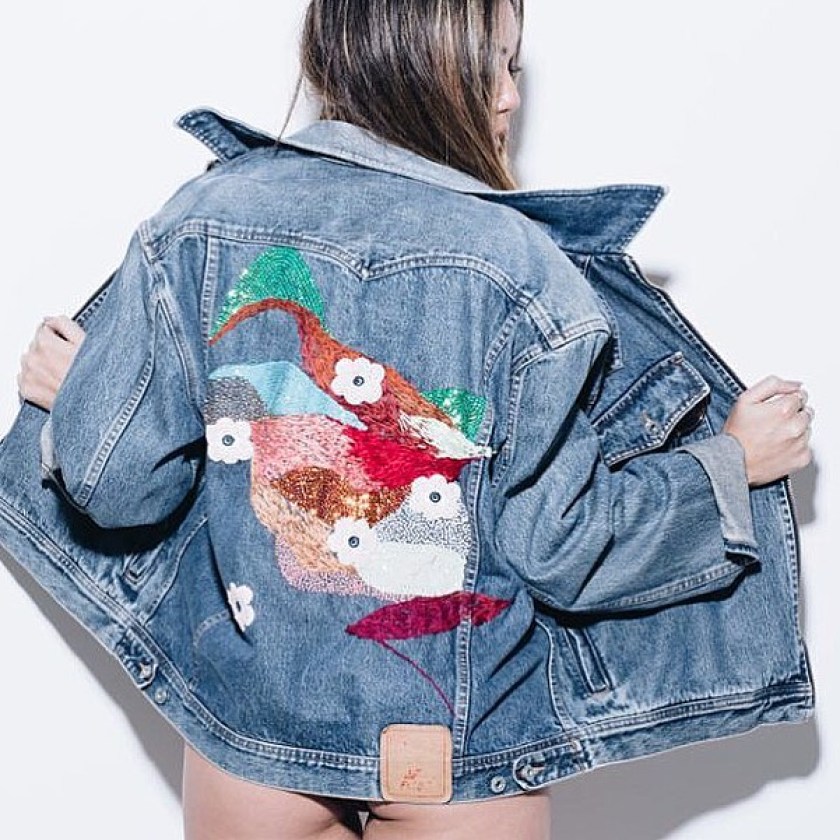 transformar calça jeans em saia sem costura