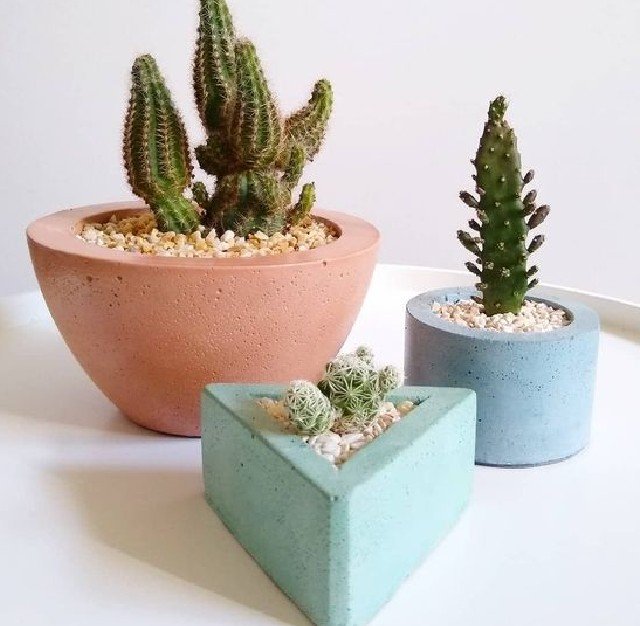 vasos humanoides bob para suculentas