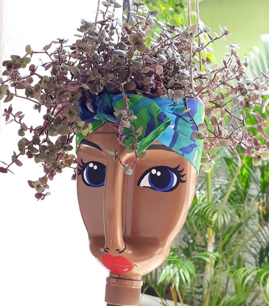 ideias criativas vasos plantas casa